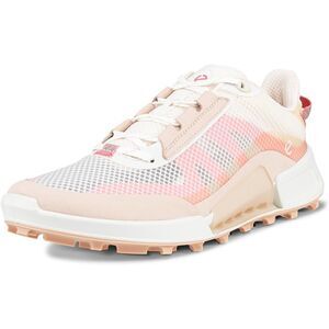 Ecco Women's Athletic Shoes - White and Peach